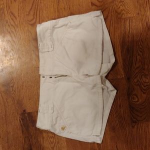 Express white shorts size 4
